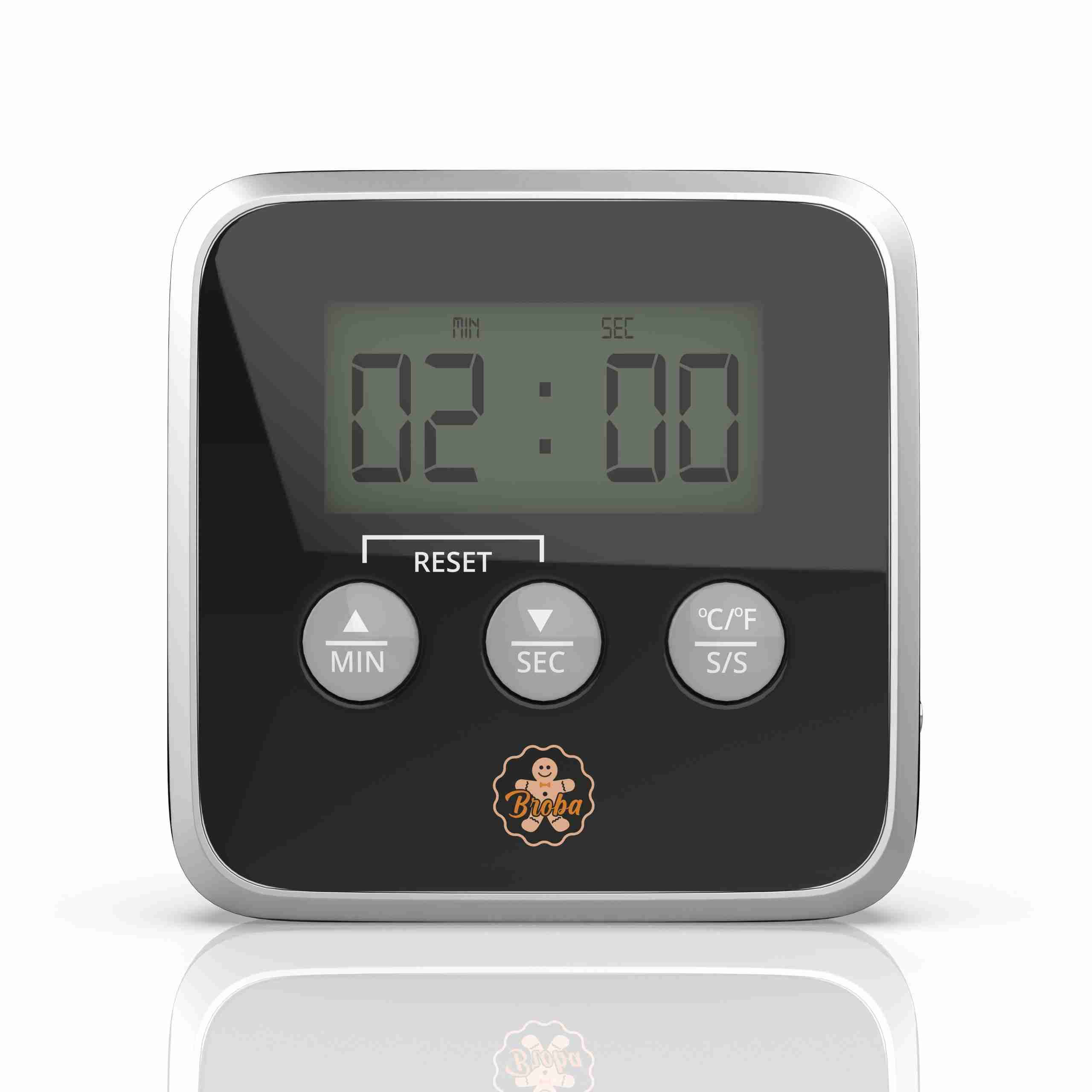 Wafel Oost vacuüm Digitale Thermometer – Broba