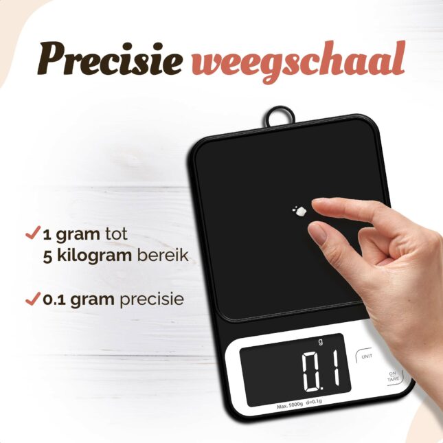 0.1 gram precisie 0.1 gram precisie