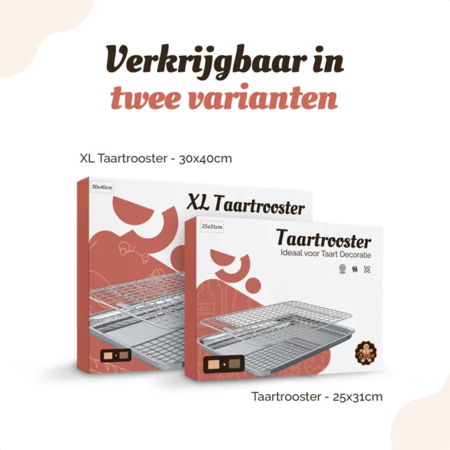 taartrooster afmetingen taartrooster afmetingen