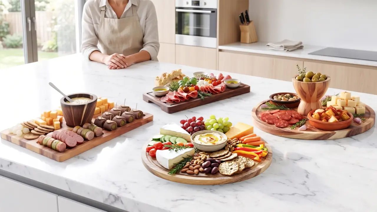 Goedkope borrelplank maken voor weinig geld 4. Vegetarische borrelplank