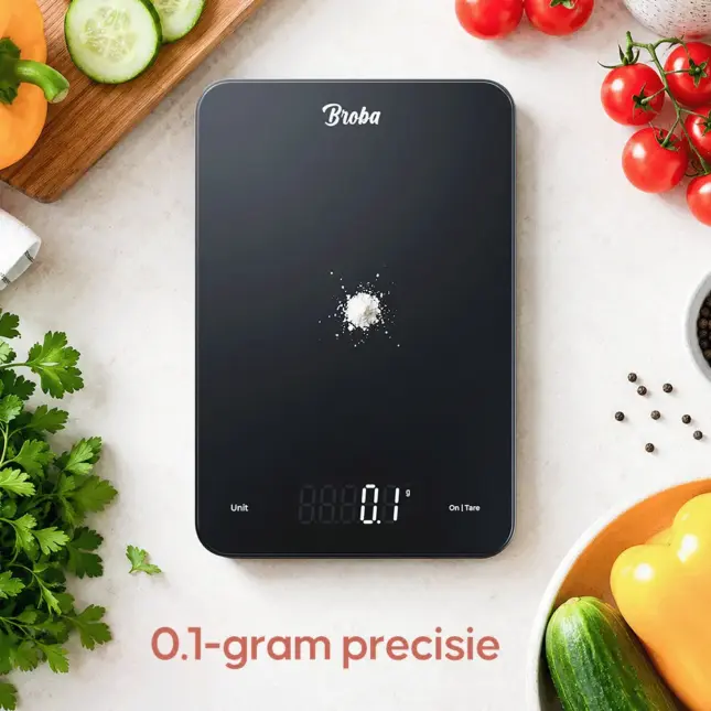 keukenweegschaal oplaadbaar (kopie) precisie weegschaal met 0.1 gram