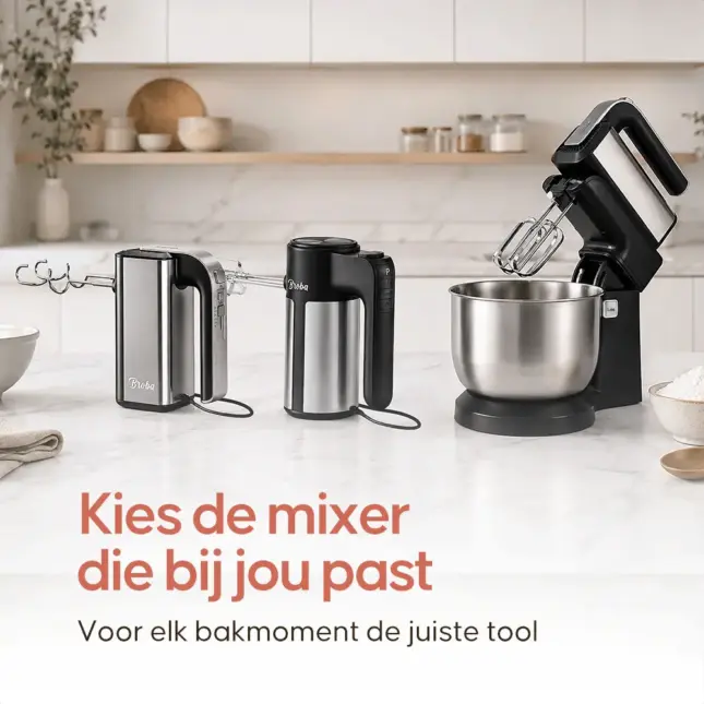 auto draft Twee keukenmixers in keuken