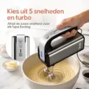 Keukenmixer met 5 snelheden