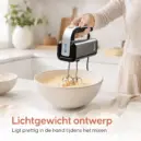 Handmixer met garde in beslag