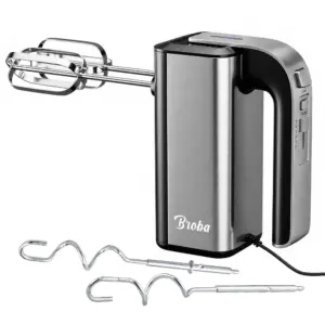 RVS handmixer met accessoires