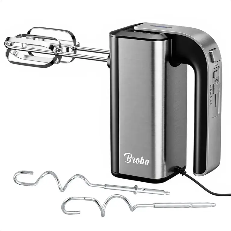 RVS handmixer met accessoires
