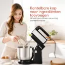 Keukenmachine met kantelbare kop