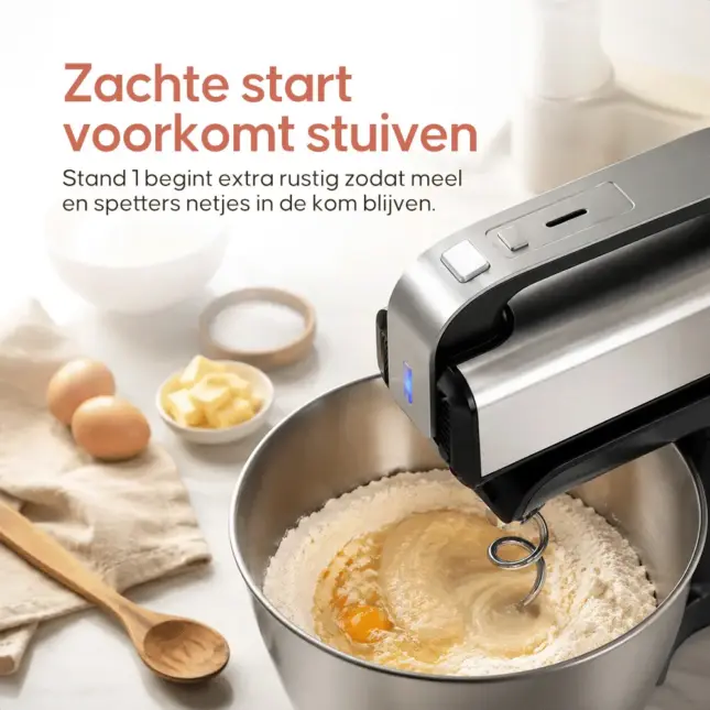 auto draft Mixer met zachte start