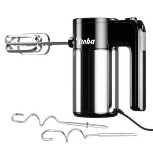 Handmixer met RVS behuizing