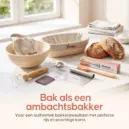 rijsmandjes set rond & ovaal | voor dat échte warme bakkersgevoel bij jou thuis