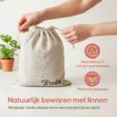 broodzak set linnen en papier