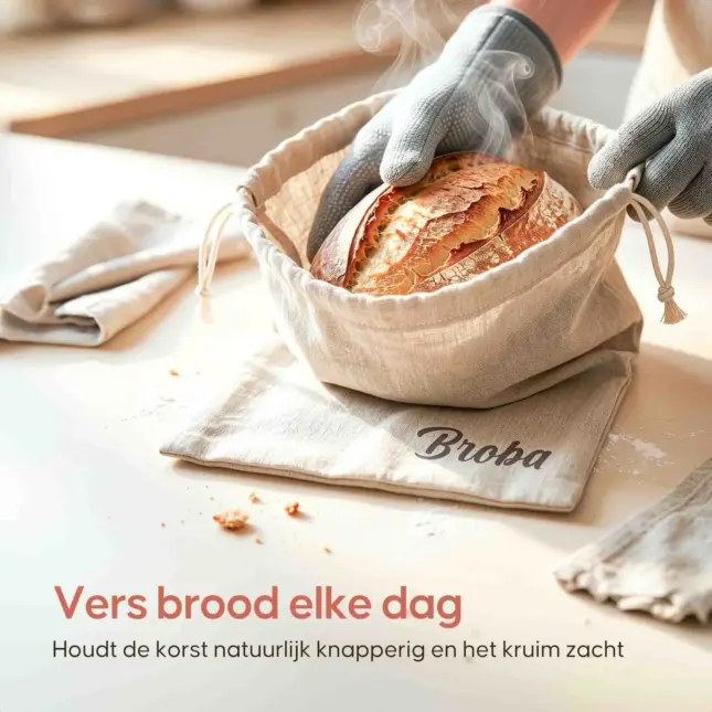 broodzak set linnen en papier broodzak set linnen en papier