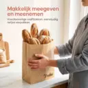 broodzak set linnen en papier