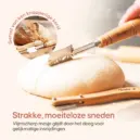 deegschraper en deegmesje set