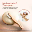 deegschraper en deegmesje set