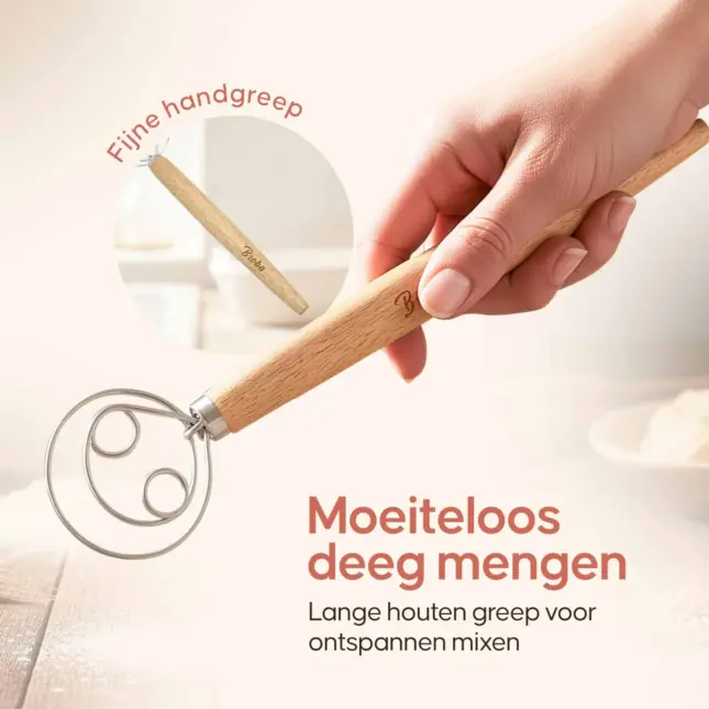 deegschraper en deegmesje set deegschraper en deegmesje set
