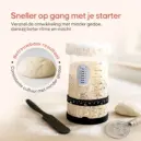 zuurdesem starter pot