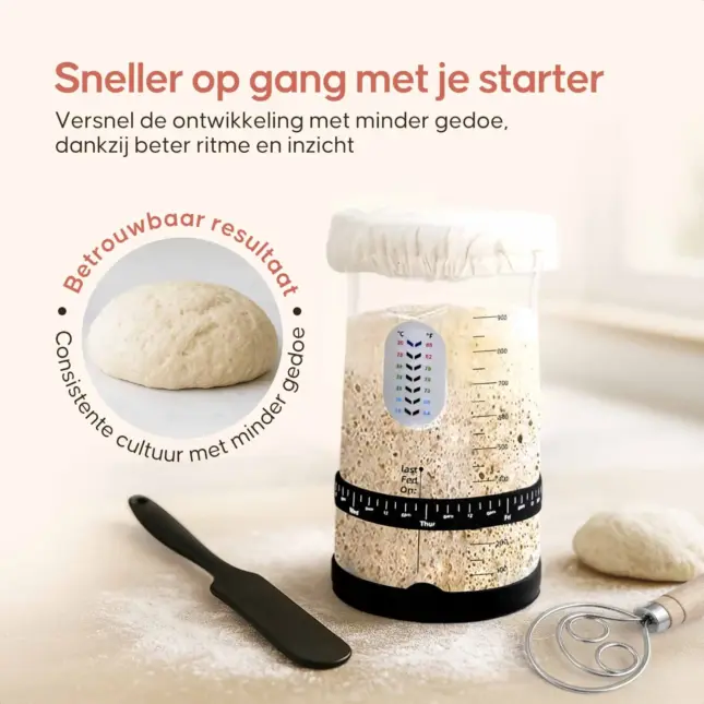 zuurdesem starter pot zuurdesem starter pot