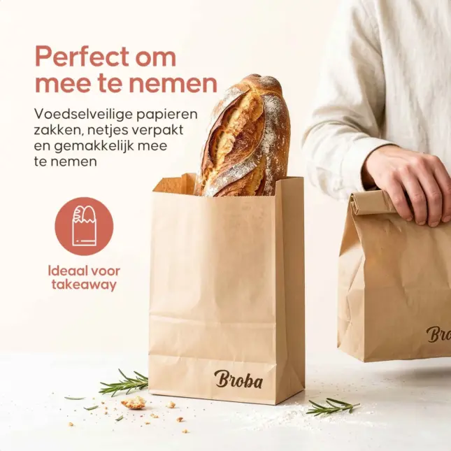 papieren broodzakken 20 stuks papieren broodzakken 20 stuks