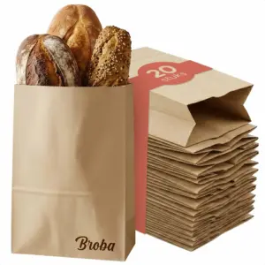 papieren broodzakken 20 stuks