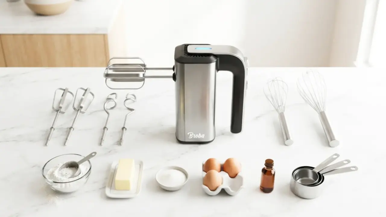 Handmixer watt: Hoeveel heb je nodig? Accessoires die het verschil maken