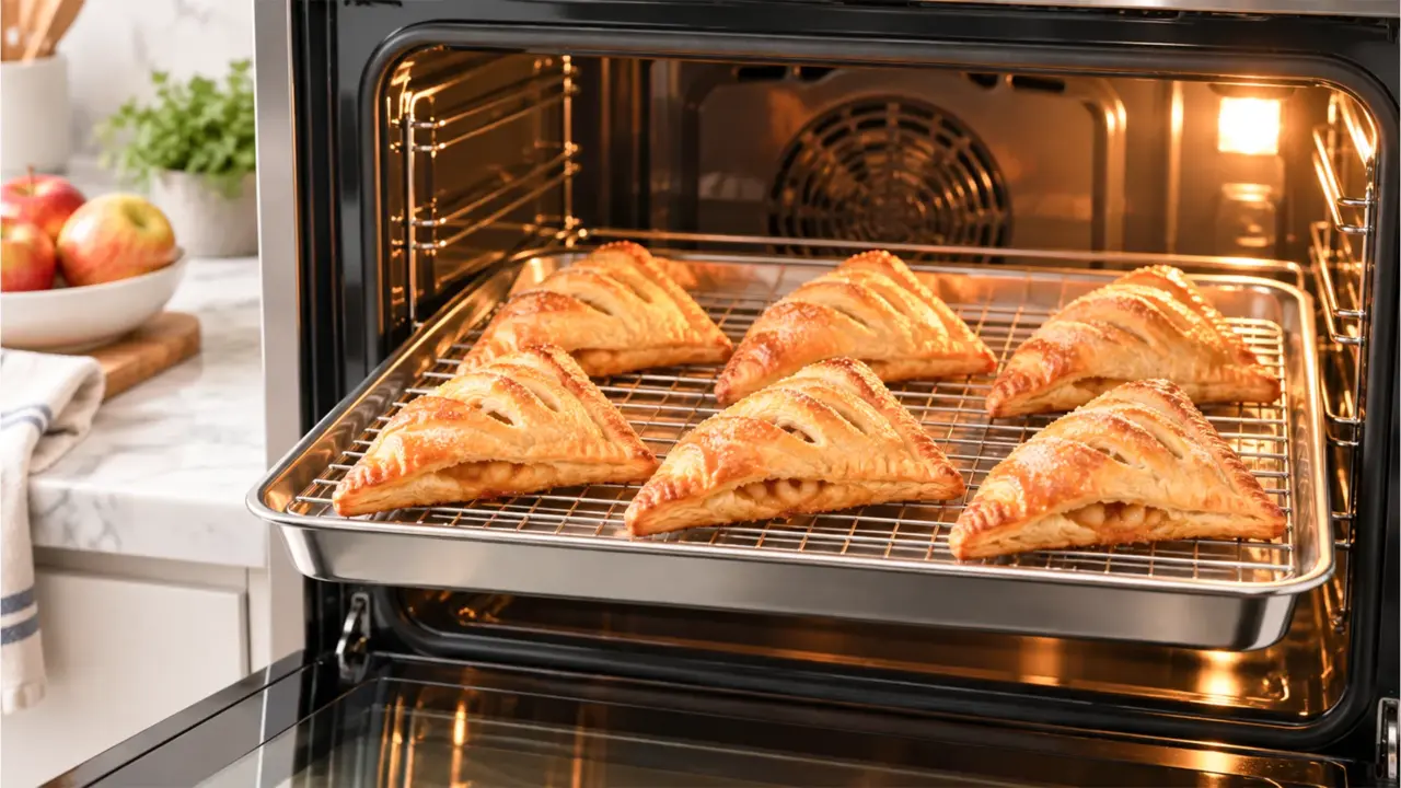 Appelflappen bakken: temperatuur, tijd en techniek