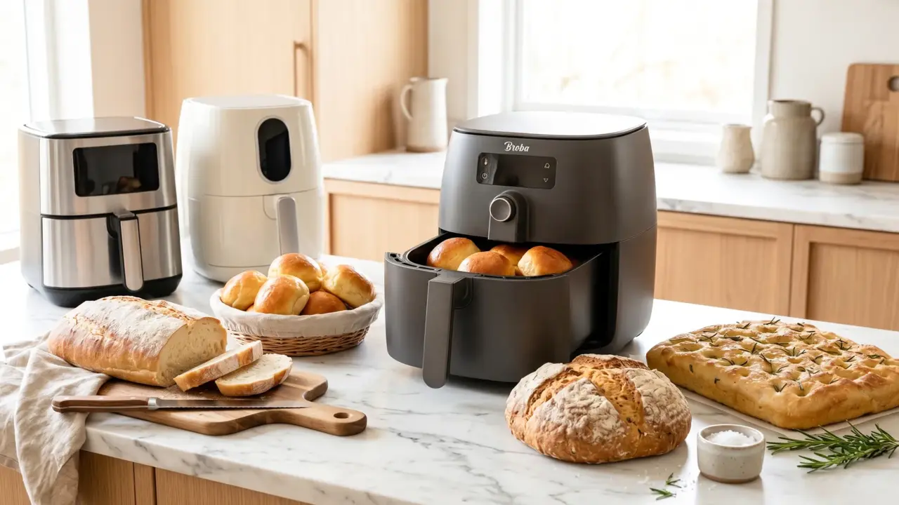 Bewaren en opwarmen van airfryer-brood