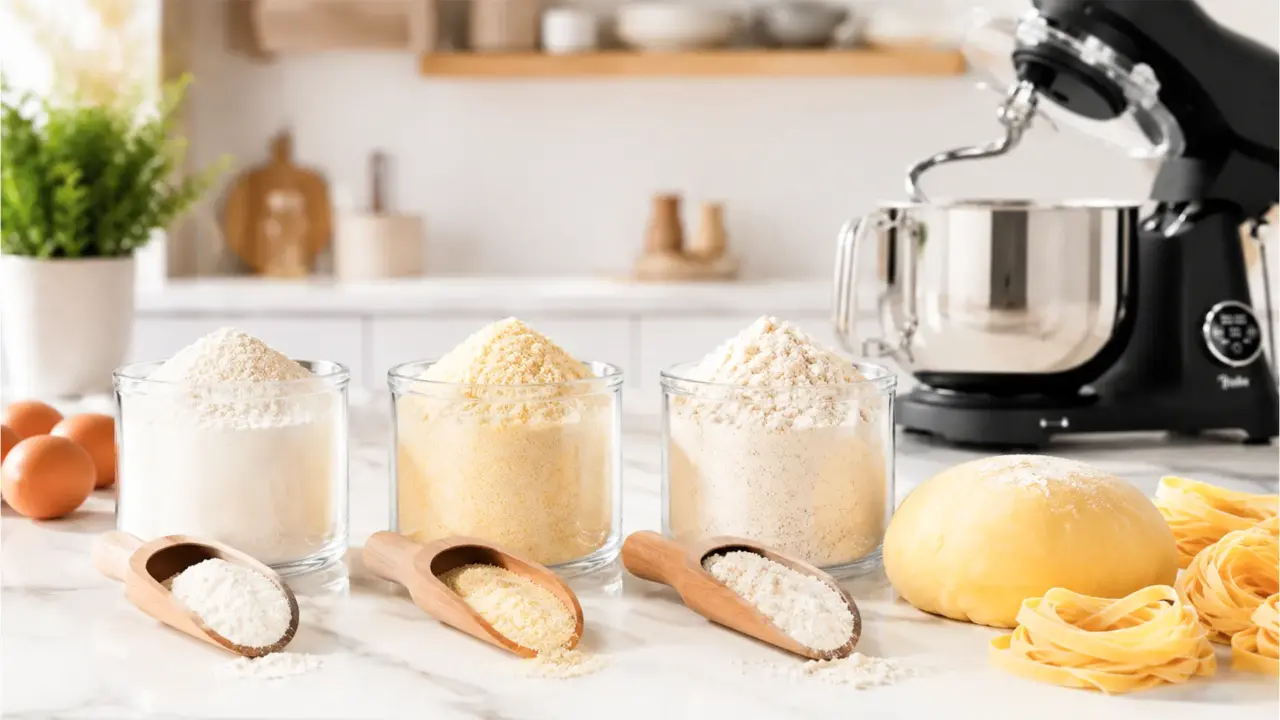 Pasta deeg maken met keukenmachine zo doe je dat De juiste bloem kiezen voor vers pastadeeg