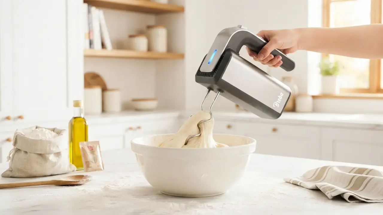 Handmixer watt: Hoeveel heb je nodig? Deeghaken: zwaar werk voor de motor