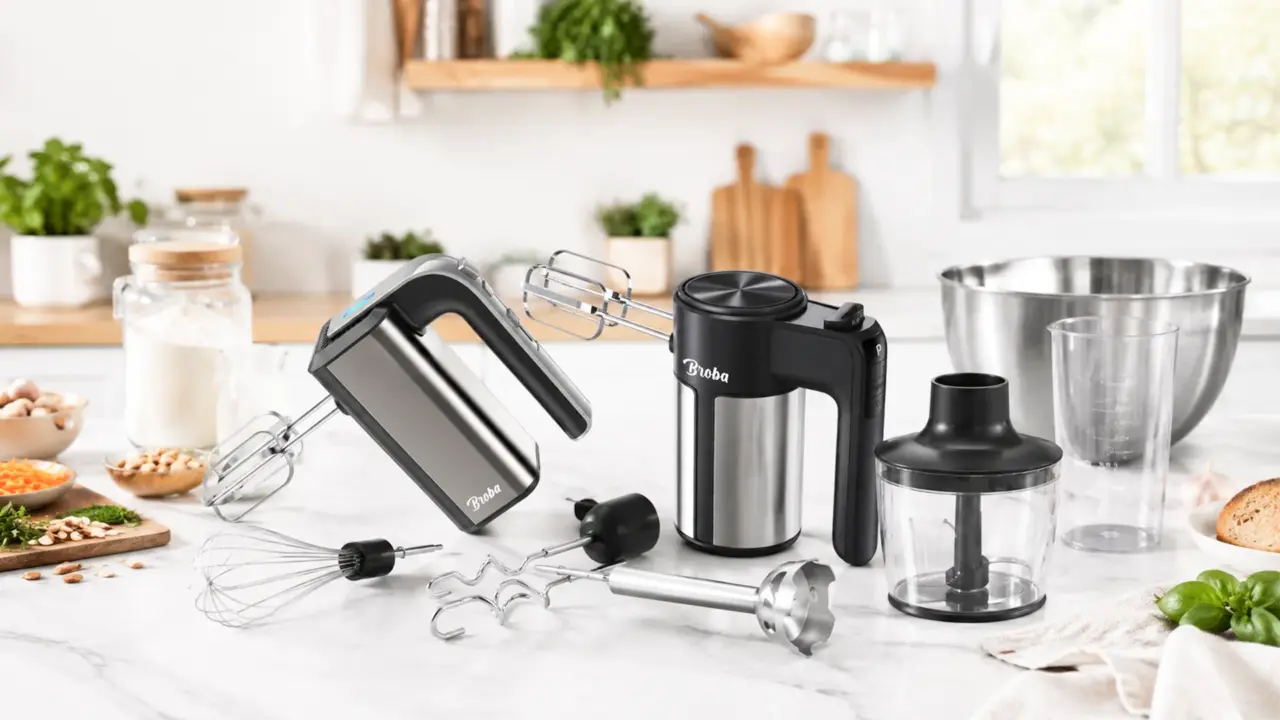 Handmixer watt: Hoeveel heb je nodig? Extra toebehoren: van hakmolen tot mengkom