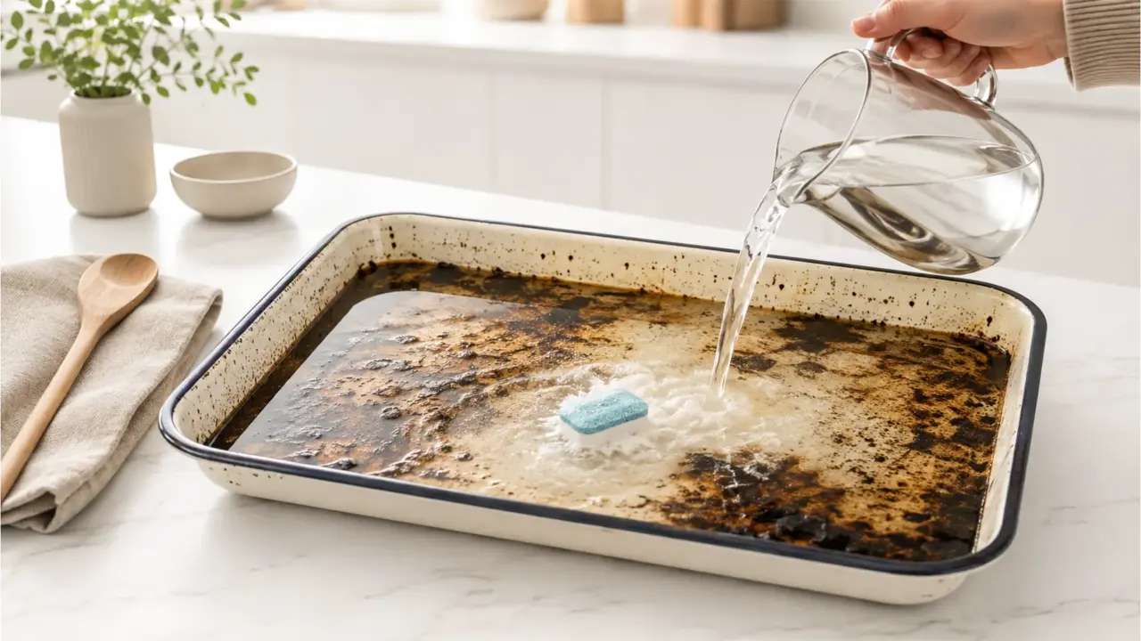 Meer krachtige manieren om een bakplaat grondig schoon te krijgen