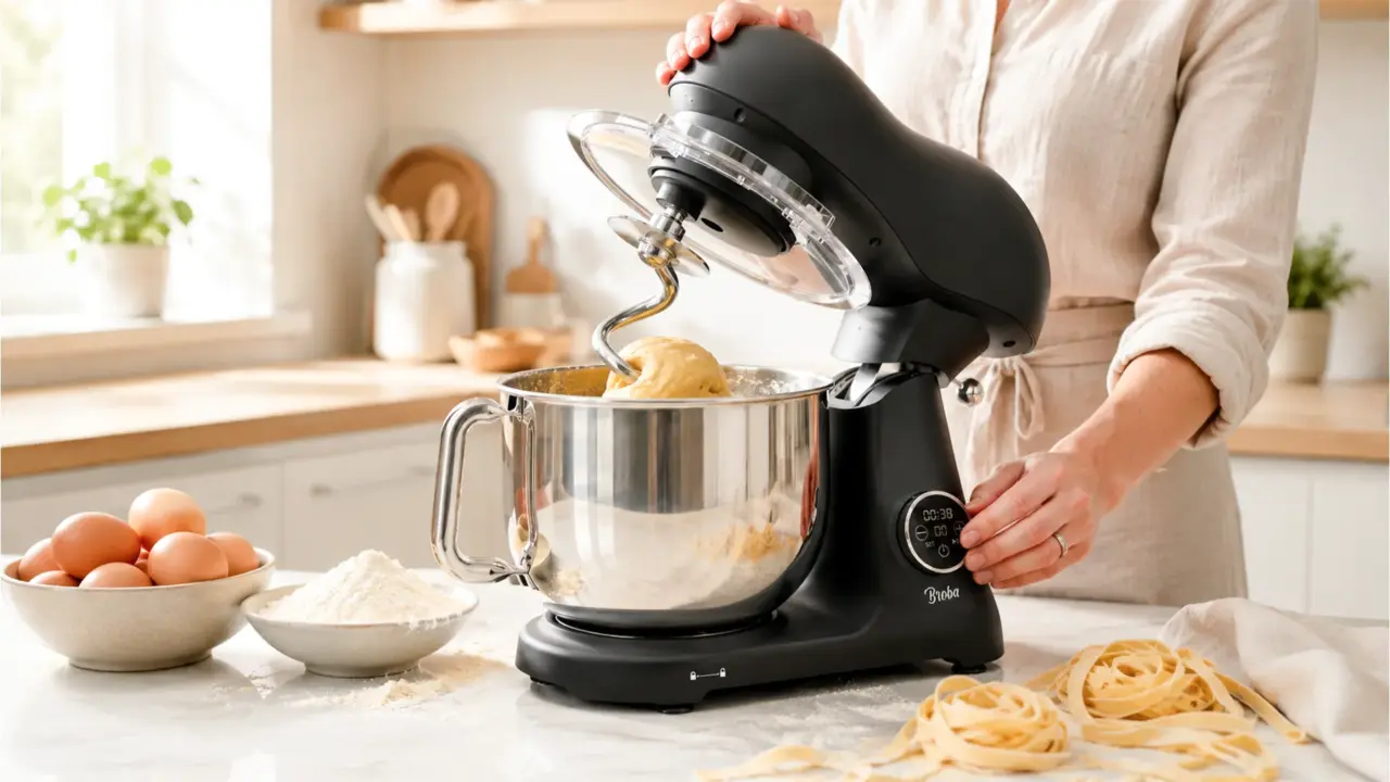pasta deeg maken met keukenmachine