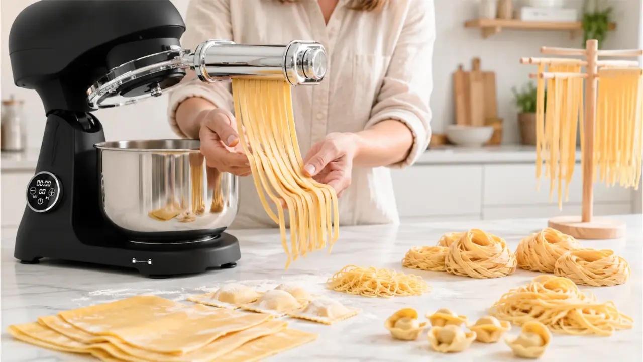 Pasta deeg maken met keukenmachine zo doe je dat Pastavormen maken: spaghetti, tagliatelle en meer