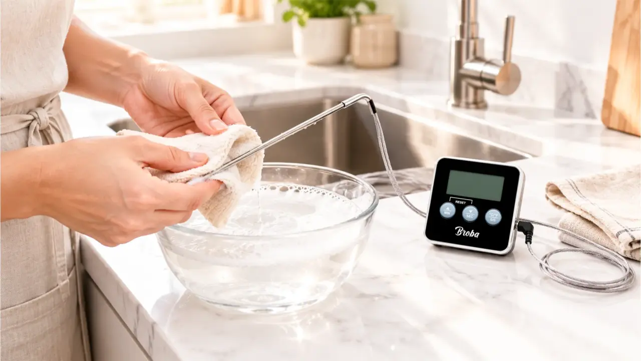 **Wat gebeurt er als je thermometer niet ovenbestendig is en toch in de oven belandt?**